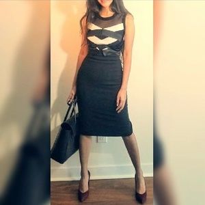 Elegant evening bodycon dress